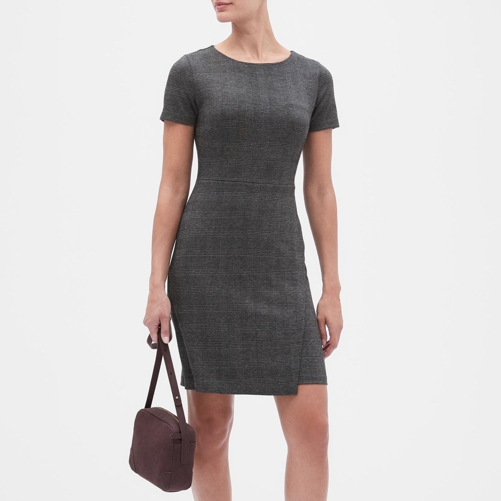 Banana Republic Gray/Black dress size 6P